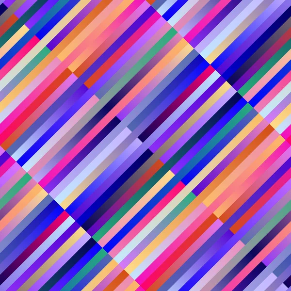 Nahtlose geometrische abstrakte diagonale Streifenmuster Hintergrund — Stockvektor