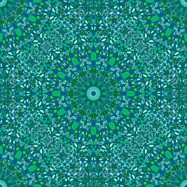 Bohem soyut mandala çiçeği süs desenli arka plan sanatı