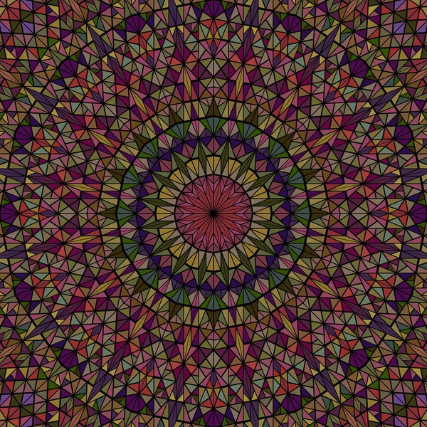 Rezumat colorat dinamic rotund cu gresie design de fundal mozaic — Vector de stoc