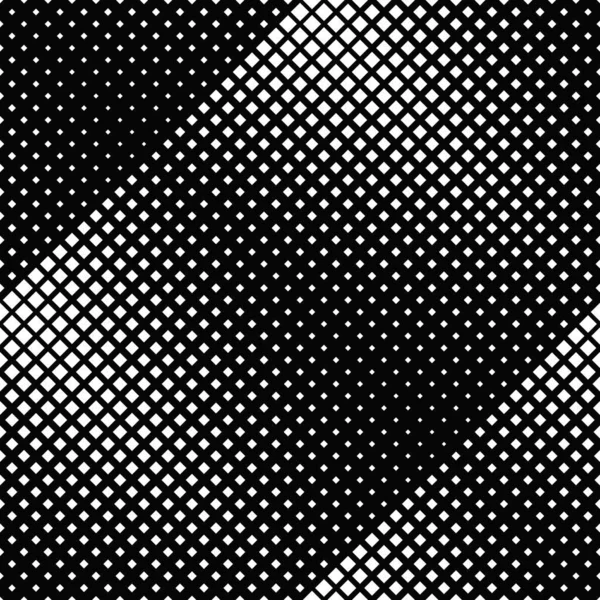 Monochrome géométrique sans couture diagonale motif carré fond — Image vectorielle