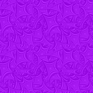 Menekşe Dikişsiz asimetrik yıldız desen