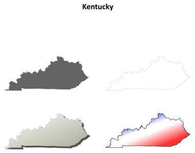 Kentucky anahat harita set