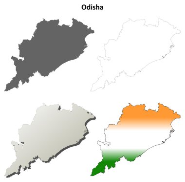 Odisha (İstanbul) anahat harita seti