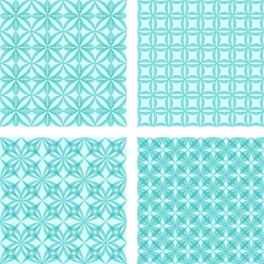 Camgöbeği Dikişsiz desen duvar kağıdı seti