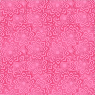 Pink seamless curved shape pattern background clipart