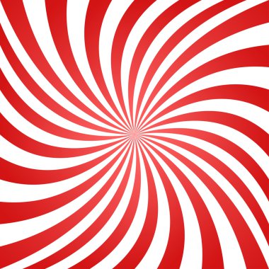 Kırmızı beyaz spiral arka plan