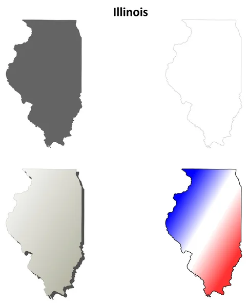 Illinois anahat harita set