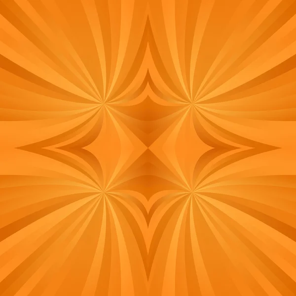 Orange mirror twirl background