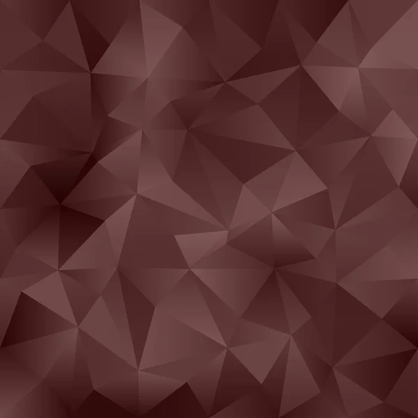 Brun abstrakt triangel mönster bakgrund — Stock vektor
