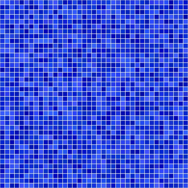 蓝色像素马赛克背景 — 图库矢量图片