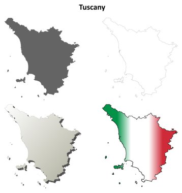 Tuscany anahat harita seti
