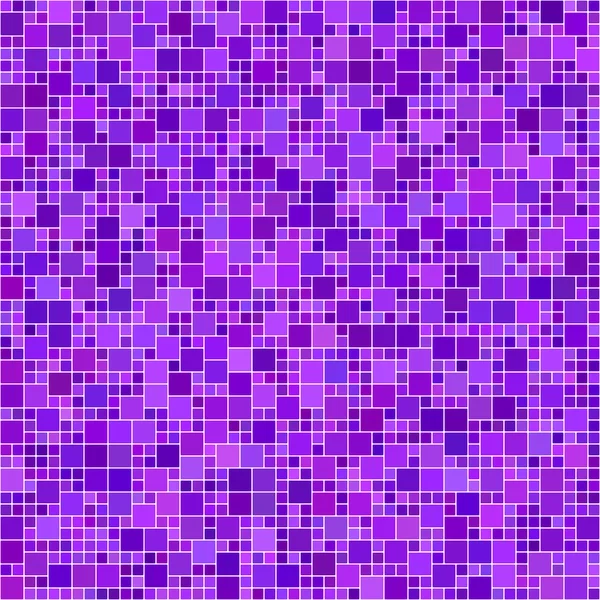Lila quadratischen Mosaik Hintergrund — Stockvektor