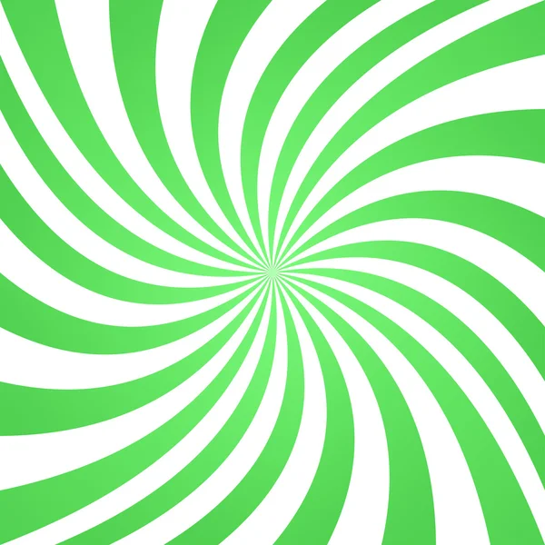 緑のスパイラル パターン背景 — ストックベクタ
