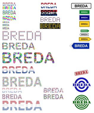 Breda metin tasarım kümesi