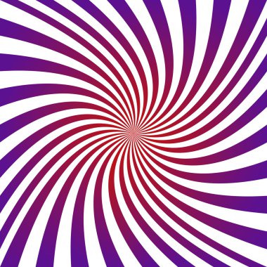 Purple and red hypnotic spiral design background clipart