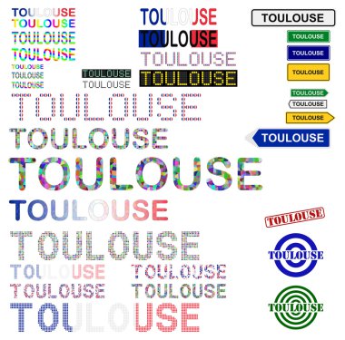 Toulouse metin tasarım kümesi