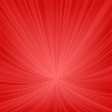 Red ray pattern background clipart