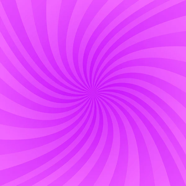 Purple twirling ray background — Stock Vector