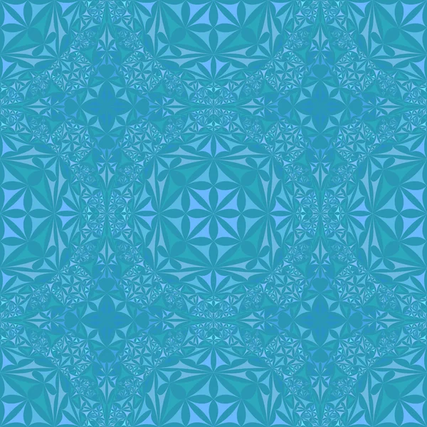 Blaue Kaleidoskoptapete — Stockvektor