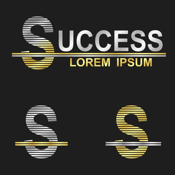 Letra S (éxito ) — Archivo Imágenes Vectoriales