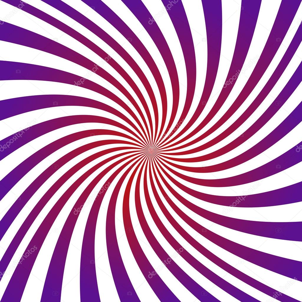 Purple and red hypnotic spiral design background