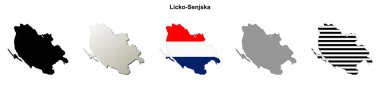 Licko-Senjska boş ana hat haritası seti