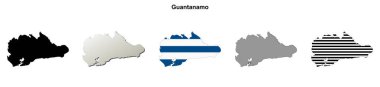 Guantanamo boş ana hat haritası seti