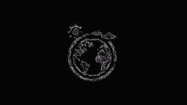 Skeç stili minimal atmosfer canlandırması - pürüzsüz ilerici gösterim '