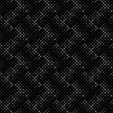 Koyu soyut, pürüzsüz daire desenli arka plan - gri vektör grafik tasarımı