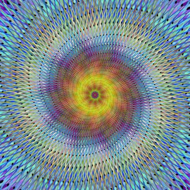 Psychedelic sarmal fraktal