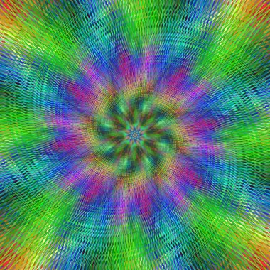 Renkli canlı soyut tasarım