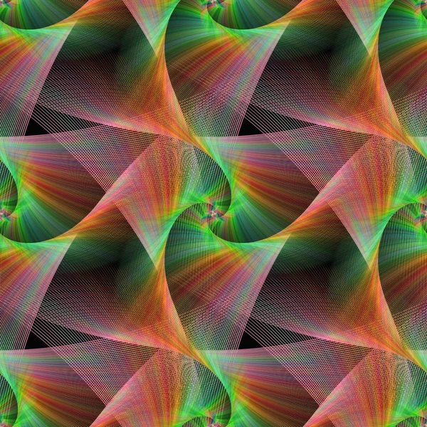 Fondo de velos fractales de color transparente — Archivo Imágenes Vectoriales