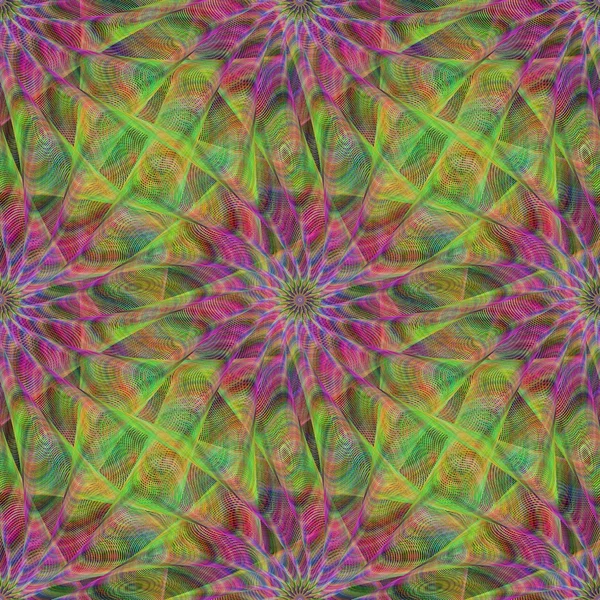 Design de fundo abstrato sem costura colorido padrão fractal —  Vetores de Stock