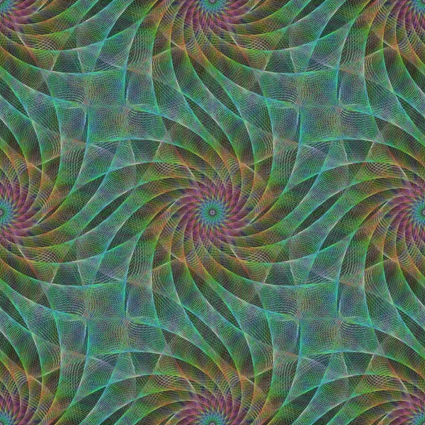 Design de fundo abstrato sem costura padrão fractal — Vetor de Stock