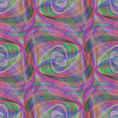 Sorunsuz fraktal desen tasarım arka plan