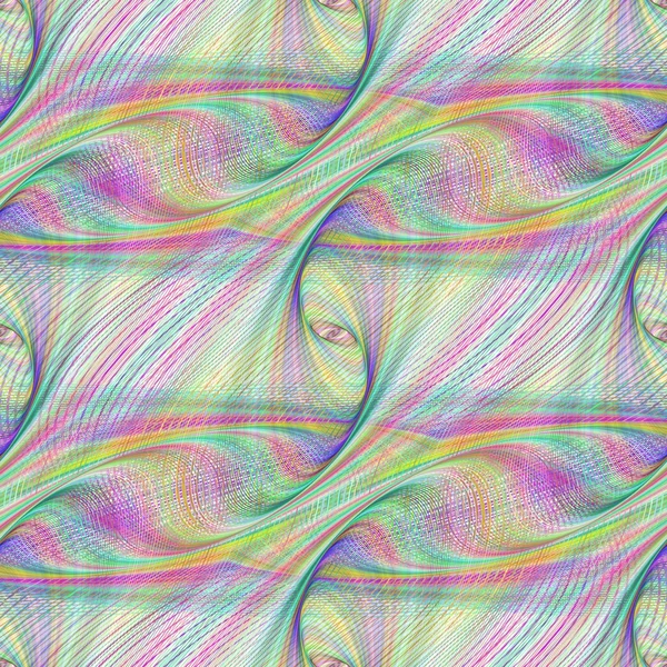 Multicolore fond de motif fractal infini — Image vectorielle