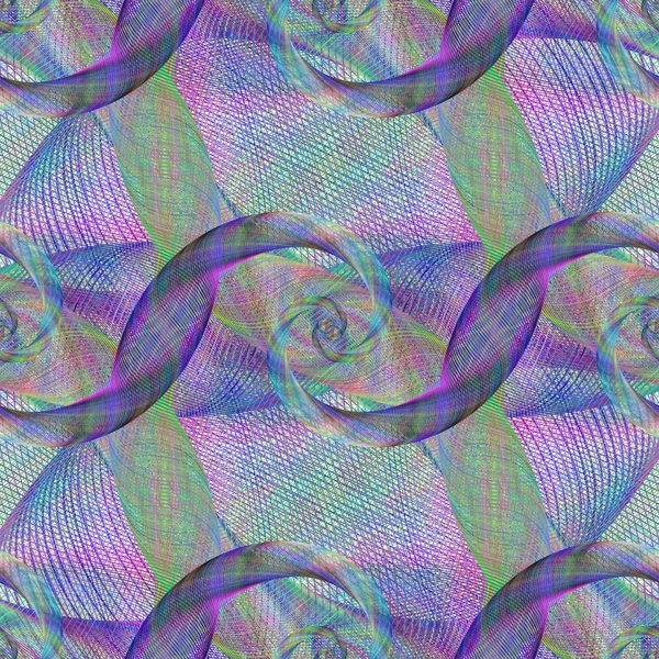 Πολύχρωμο σύρμα spiral μοτίβο — Διανυσματικό Αρχείο