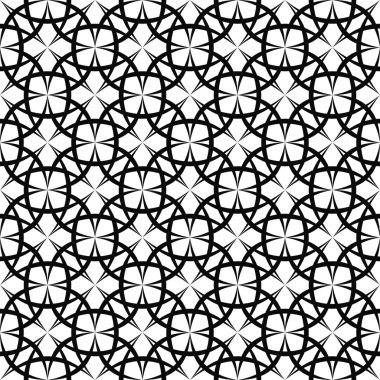 Sorunsuz tek renkli eğri çizgi desen tasarım