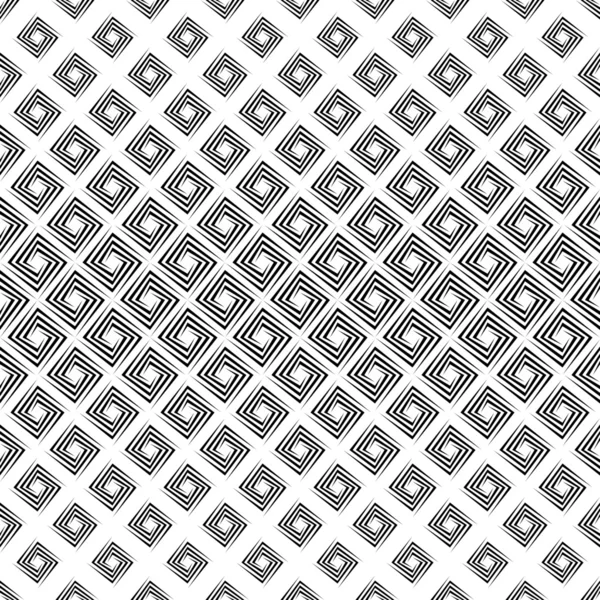 Monochrome seamless polygon pattern — Stock Vector