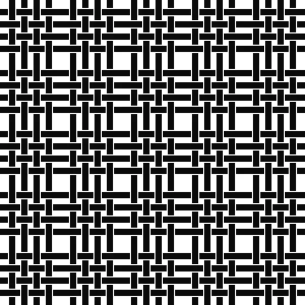 Seamless monochrome line pattern — Stock Vector