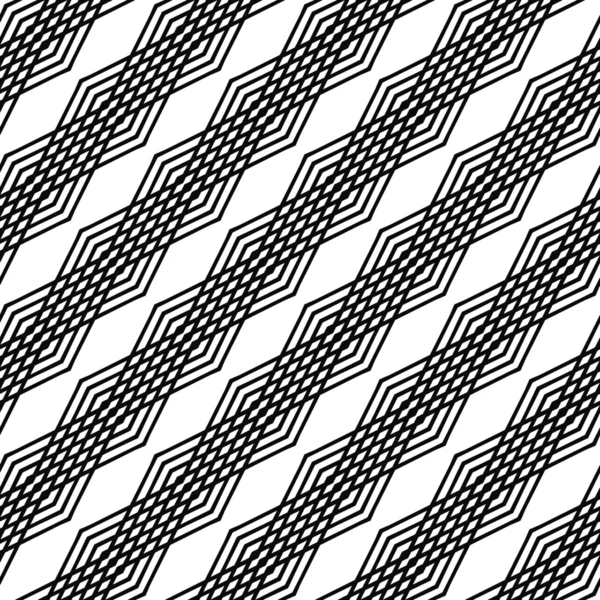 Modèle de bande sans couture monochrome — Image vectorielle