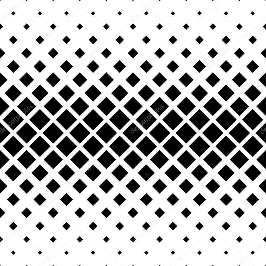 Seamless monochrome square pattern