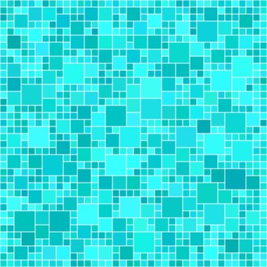 Hafif mavi soyut kare mozaik arka plan