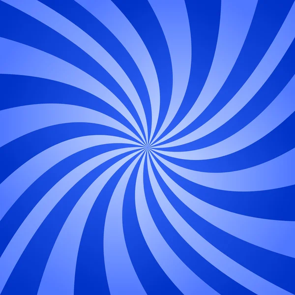 Blauer Strudel Design Hintergrund — Stockvektor