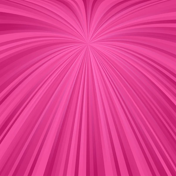 ピンクの抽象的なバースト デザイン — ストックベクタ