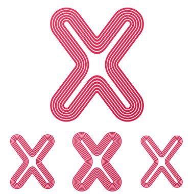 Logo tasarımı x kırmızı hattı