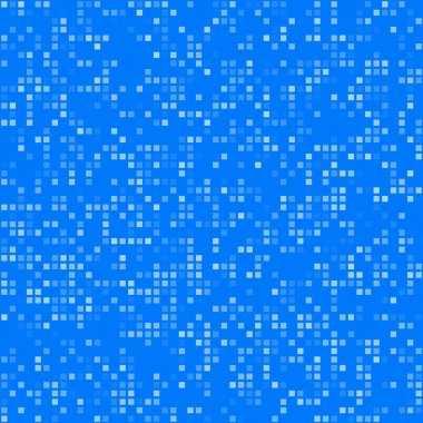 Mavi kare piksel mozaik arka plan
