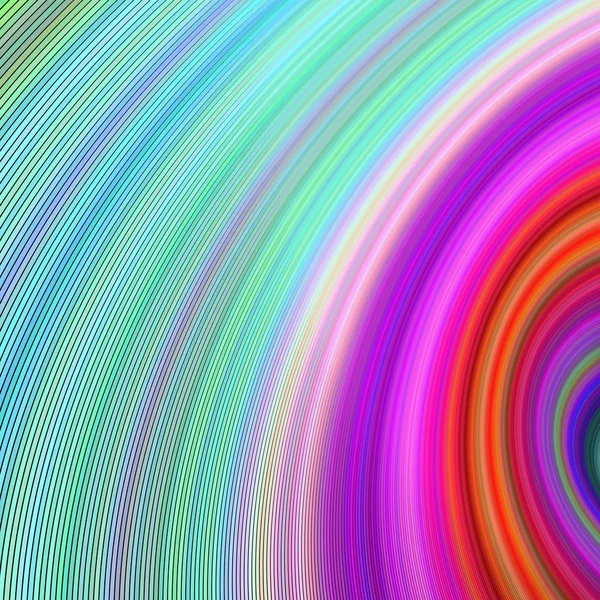 Fond courbé coloré — Image vectorielle
