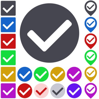 Renk kene Icon set