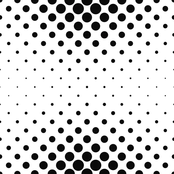 Repeating monochrome dotted pattern — Stock Vector